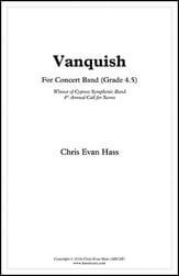Vanquish Concert Band sheet music cover